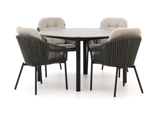 Hartman Arezzo ø 130 cm Gartenmöbel-Set 5-teilig