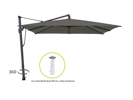 Glatz Sombrano S+ Easy Ampelschirm 300x300 cm
