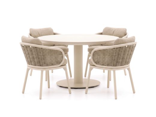 Apple Bee Pine Key/Melville ø 140 cm Gartenmöbel-Set 5-teilig