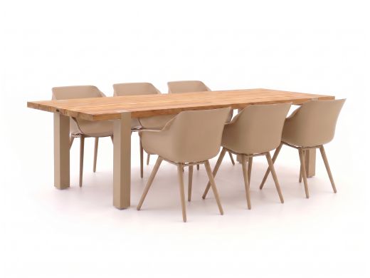 Hartman Sophie Studio/Almeria 280 cm Gartenmöbel-Set 7-teilig