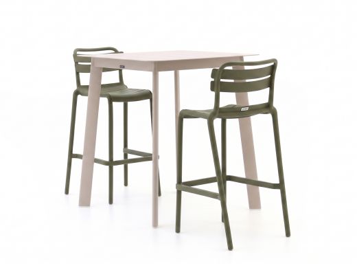 Forza Vico/Savio 90 cm Gartenbar-Set 3-teilig