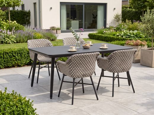 Hartman Delphine/Sophie Studio 170 cm Gartenmöbel-Set 5-teilig