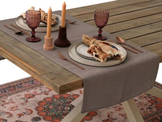 Madison x Kees Smit Tischläufer 140x50 cm - Taupe