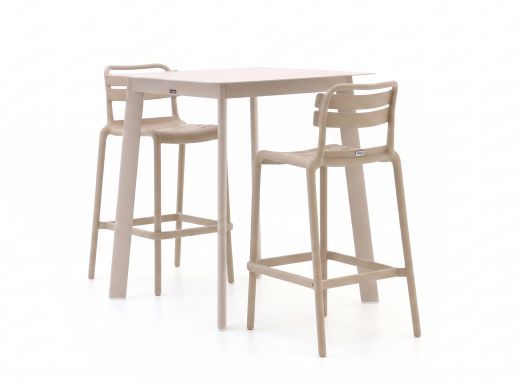 Forza Vico/Savio 90 cm Gartenbar-Set 3-teilig