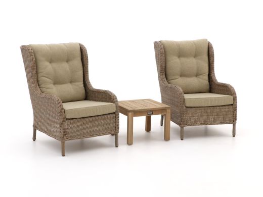 Intenso Gabri/ROUGH-S Balkonmöbel-Set Lounge 3-teilig