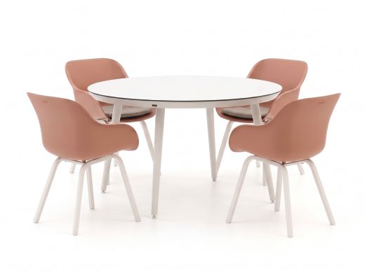 Hartman Le Soleil Element/Sophie Studio ø128cm dining tuinset 5-delig