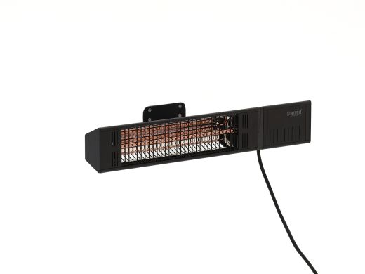 Sunred Ultra Fortuna Wand Heizstrahler 1500 Watt - Black