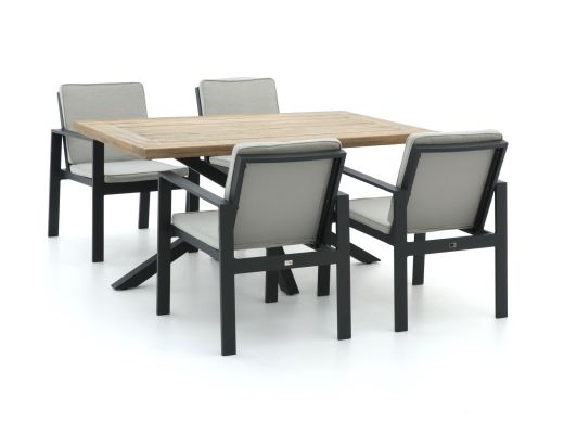 Bellagio Vezzano/Montorio 160 cm Gartenmöbel-Set 5-teilig