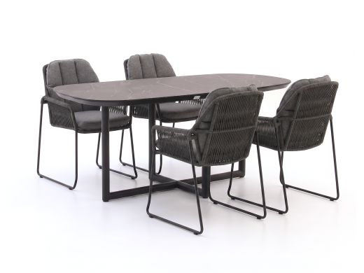 Tierra Outdoor Rivera 180cm dining tuinset 5-delig
