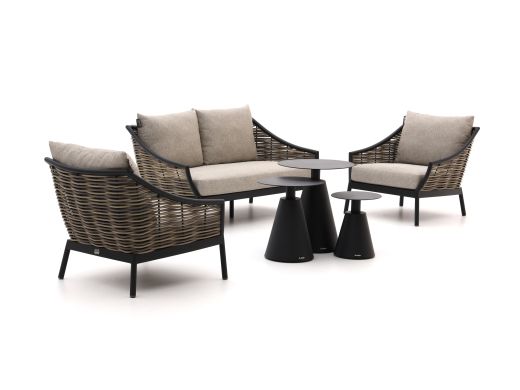 Apple Bee Milou/Tusa Sessel-Sofa Lounge-Set 4-Sitzer 6-teilig