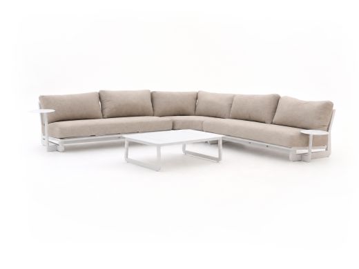 Bellagio Bertinoro hoek loungeset 4-delig