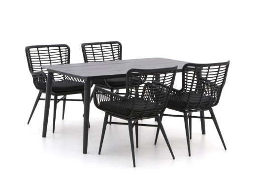 Intenso Asti/Sora 160 cm Gartenmöbel-Set 5-teilig