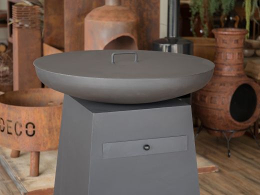 RedFire Deckel ø 82 cm für Onyx/Orion Feuerschale mit Grill - Black