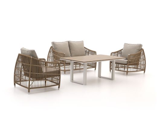 Manifesto Ortello/Fidenza Lounge-Esszimmer-Set 4-teilig 4-Sitzer