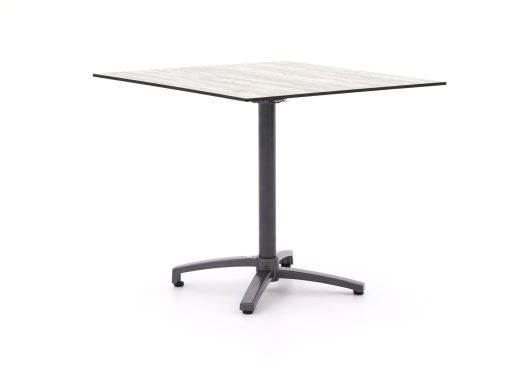 Bellagio Canzo Gartentisch klappbar 80x80x73 cm - Kunststoff
