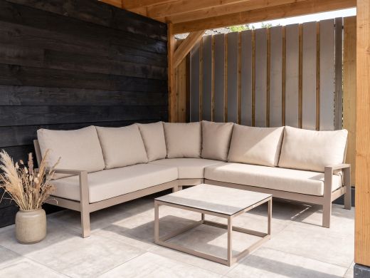 Tierra Outdoor Musone/Rio Ecklounge-Set 4-teilig 5-Sitzer