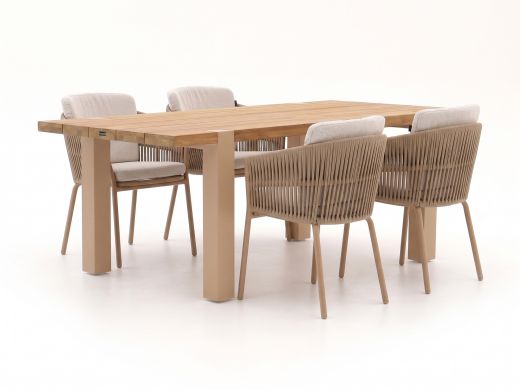 Hartman Sevilla/Almeria 200 cm Gartenmöbel-Set 5-teilig