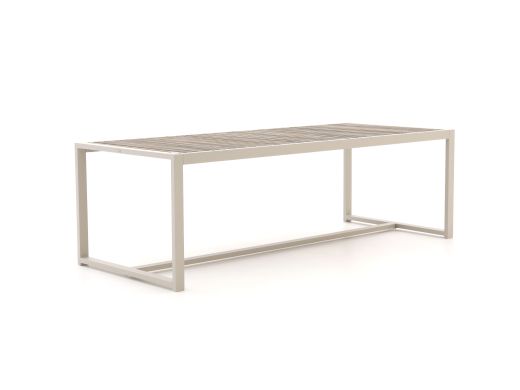 Bellagio Cadora Gartentisch 240x100x75 cm - Teakholz
