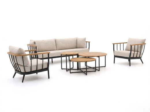 Apple Bee Condor Sessel-Sofa Lounge-Set 6-teilig 5-Sitzer