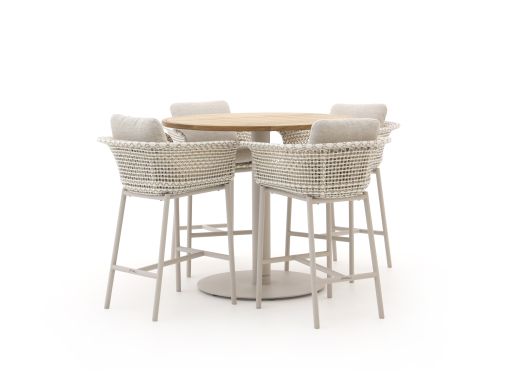 Zavelli Cuore ø 120 cm Gartenbar-Set 5-teilig