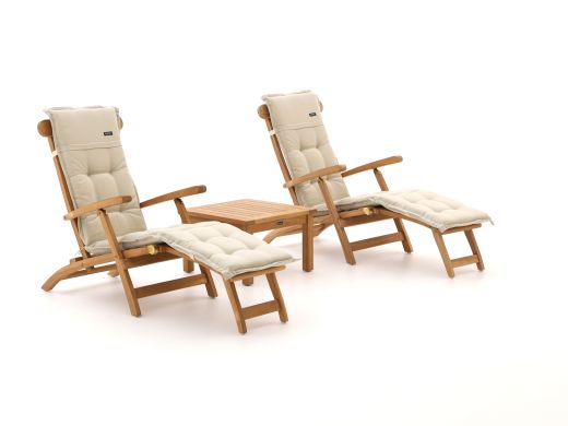 Sunyard Country/Wales 60 cm Deckchair-Set 3-teilig