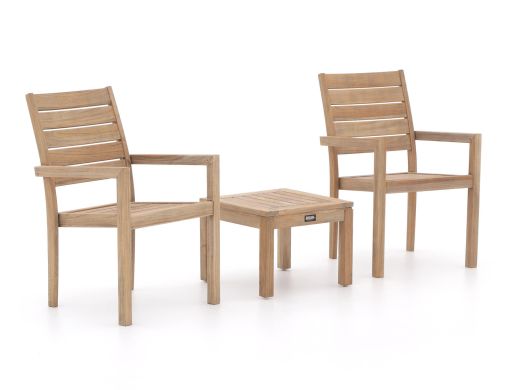 ROUGH-S Balkonmöbel-Set 3-teilig