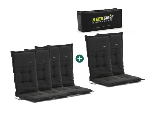 Madison 6er Hochleher Auflagen Set