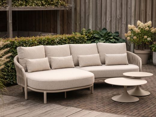 SUNS Feroli/Nova Chaiselongue Lounge-Set 4-teilig rechts
