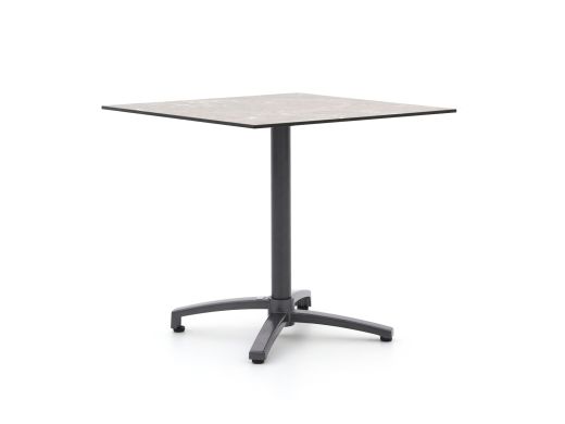 Bellagio Canzo Gartentisch klappbar 80x80x73 cm