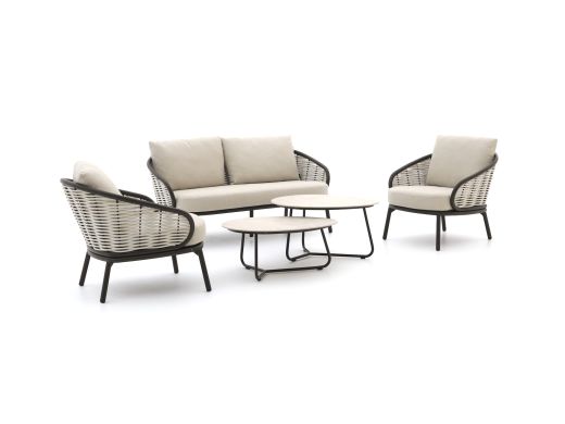 Apple Bee Pine Key Sessel-Sofa Lounge-Set 5-teilig 4-Sitzer