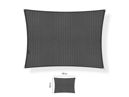 Shadow Comfort Sonnensegel Rechteck 300x400 cm wasserdicht