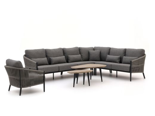 Bellagio Mineo/ROUGH-K Ecklounge-Set 7-teilig