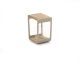 SUNS Zara S Laterne 20x17x27 cm - Camel Sand