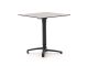 Bellagio Canzo Klapptisch 70x70x73/109 cm verstellbar - Kunststoff