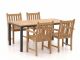 Sunyard Wales/Linosa 180 cm Gartenmöbel-Set 5-teilig