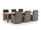 Intenso Mazzano/ROUGH-X 320 cm Lounge Gartenmöbel-Set 7-teilig verstellbar