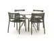 Manifesto Misurina/Sora ø 127 cm Gartenmöbel-Set 5-teilig