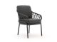 Tierra Outdoor Natal Gartenstuhl - Grau - Anthrazit - Polyrattan