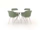 Hartman Le Soleil Element/Sora ø 127 cm Gartenmöbel-Set 5-teilig