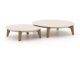 Bellagio Esenta Loungetisch ø 86 (h:21 cm)/ø 68 (h:19 cm)