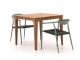 Manifesto Cavone/Bruca 90 cm Gartenmöbel-Set 3-teilig stapelbar