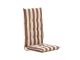 Madison Hochlehner Auflage 120x50 cm - Stripes Red Natural Outdoor Finishing