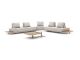 Bellagio San Lupo Ecklounge-Set 5-teilig 5-Sitzer