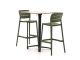 Forza Pazzia/Canzo 70 cm Gartenbar-Set 3-teilig stapelbar verstellbar