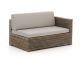 ROUGH-C Lounge Element linker Arm 130 cm