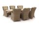 Intenso Milano/ROUGH-Y Ellips 240 cm Dining-Lounge Gartenmöbel-Set 7-teilig