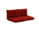 Madison Florance Loungekissen Set Sitz ca. 73x73 cm Rücken ca. 73x43 cm 4-teilig