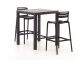 Forza Vico/Fidenza 80 cm Gartenbar-Set 3-teilig