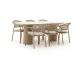 Hartman Taragona/Valencia 220 cm Gartenmöbel-Set 7-teilig