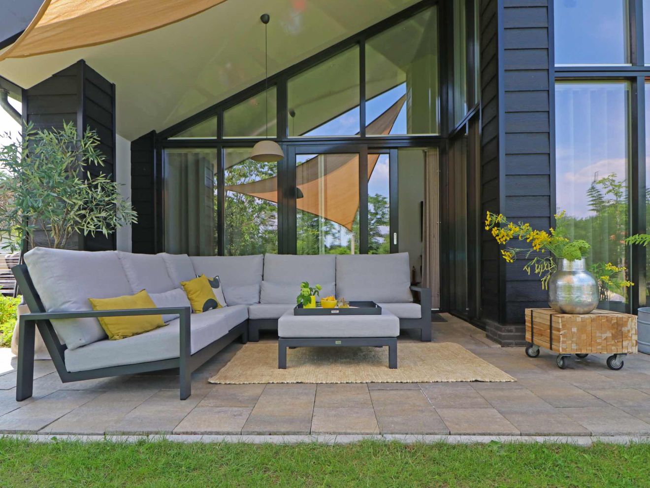 Bellagio Vezzano Ecklounge-Set 4-teilig ...